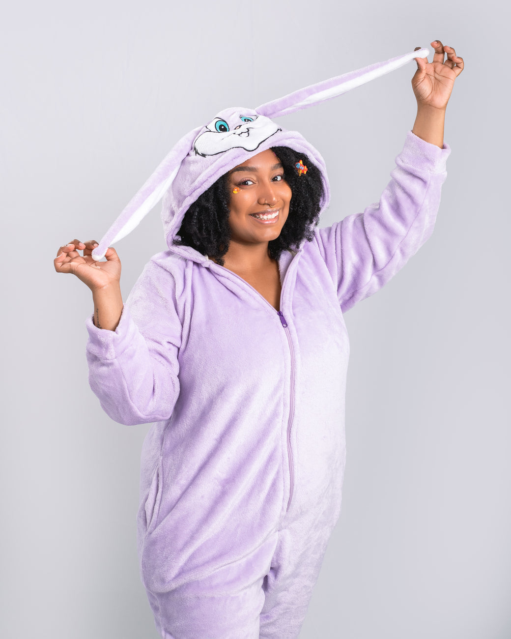Pijama temática Bugs Bunny Morado