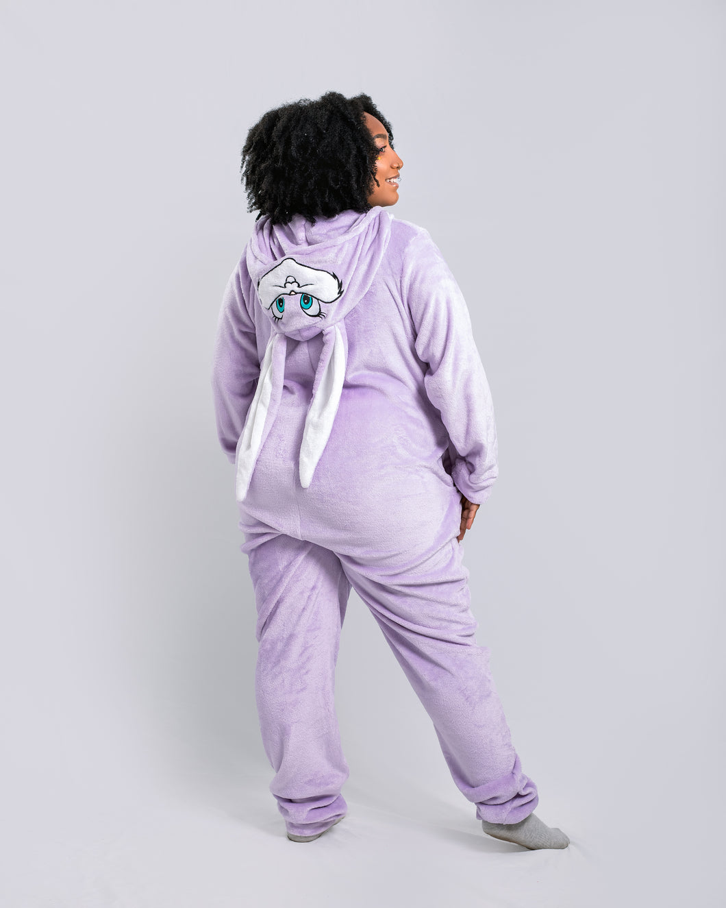 Pijama temática Bugs Bunny Morado