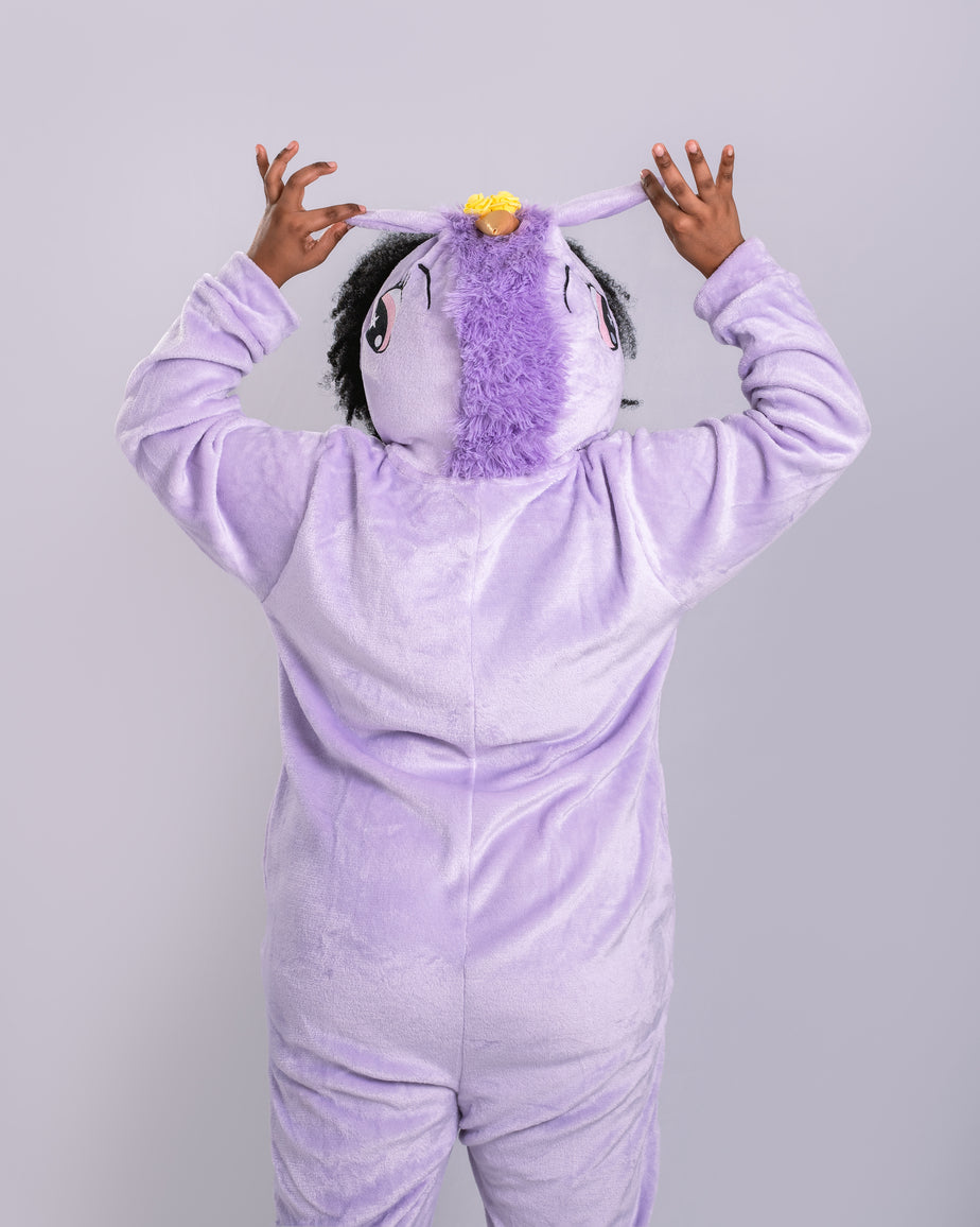 Pijama temática Unicornio Morado