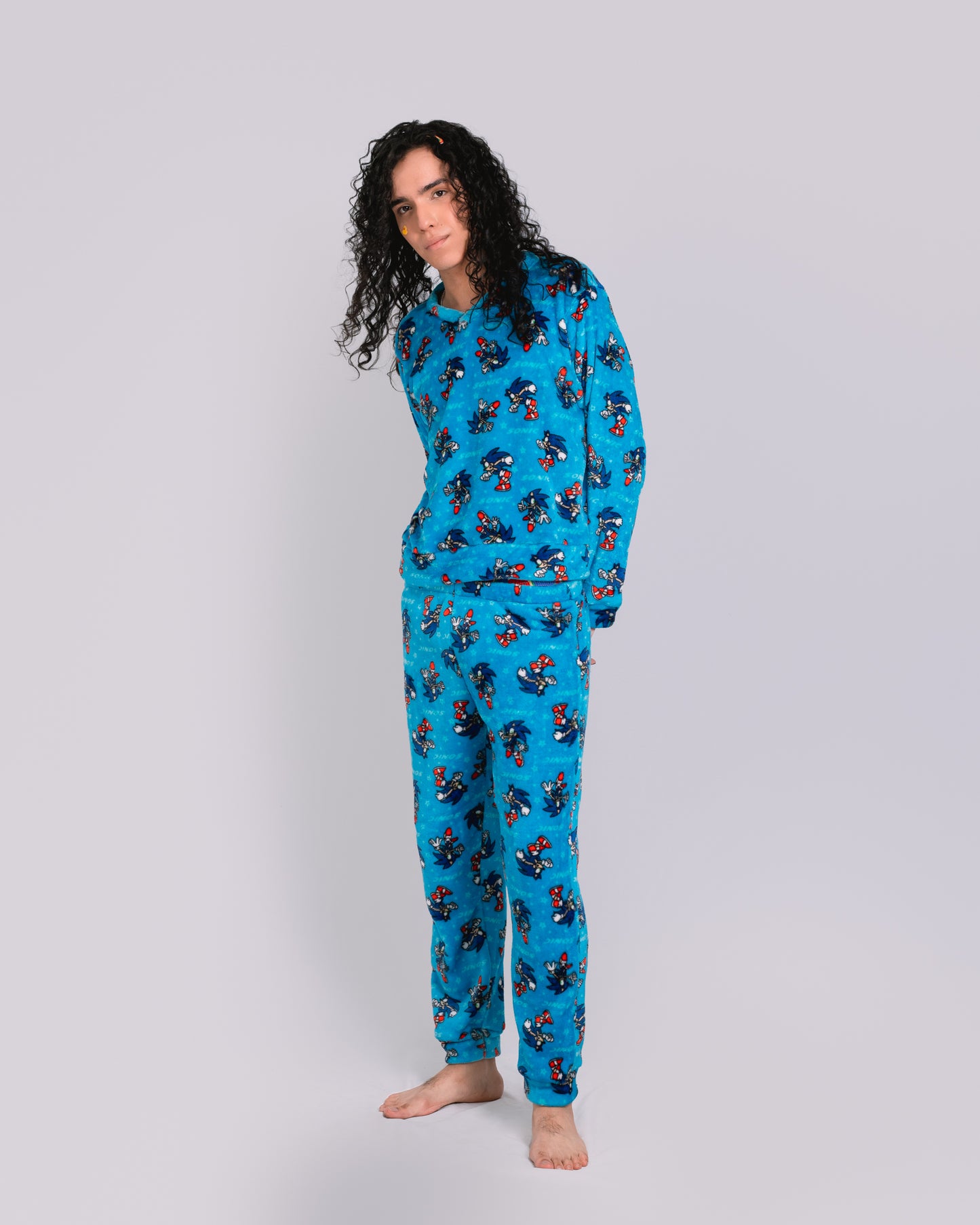 Pijama temática de dos piezas Sonic