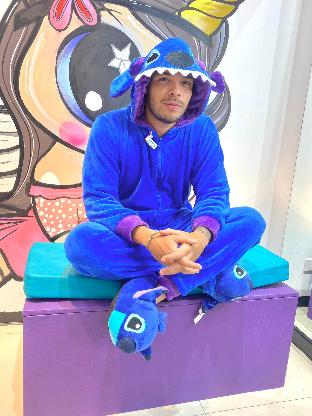 Pijama temática Stitch