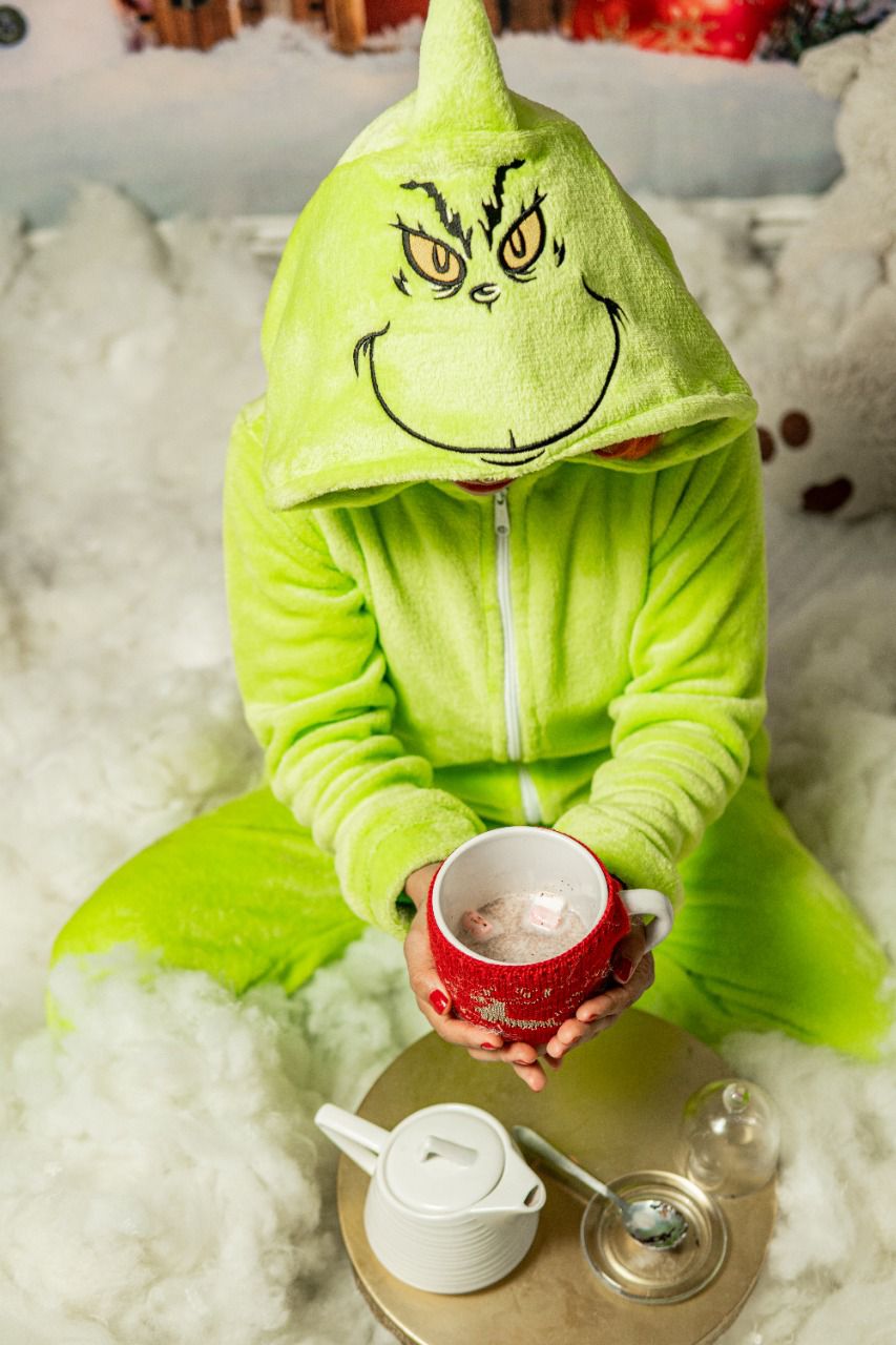 Pijama temática Grinch