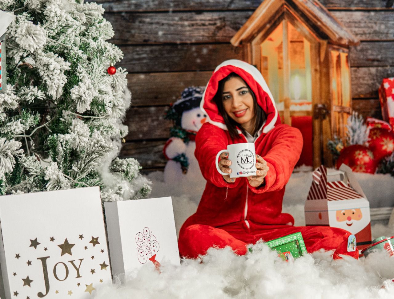 Pijama temática Papa Noel