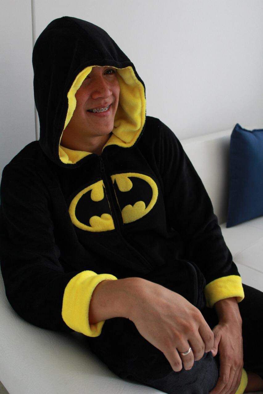 Pijama temática Batman