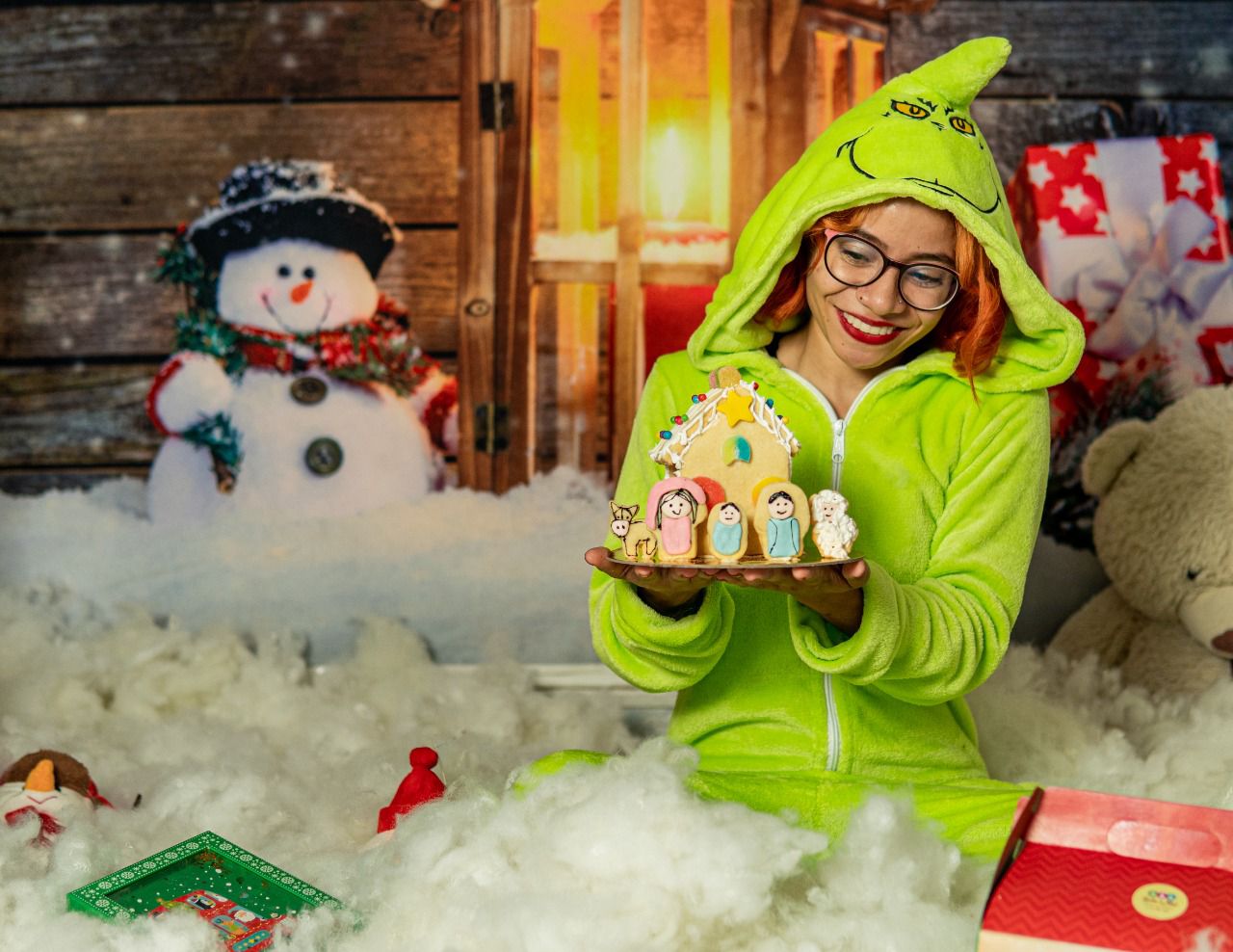Pijama temática Grinch