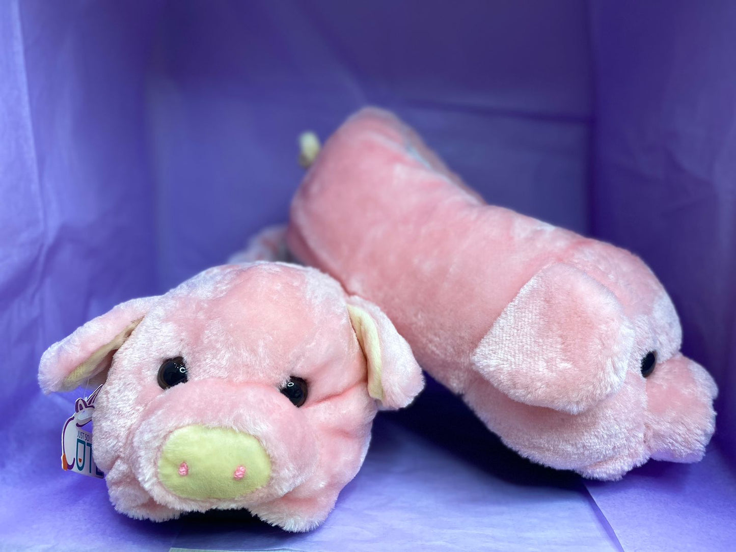 Babuchas Cerdito Rosa