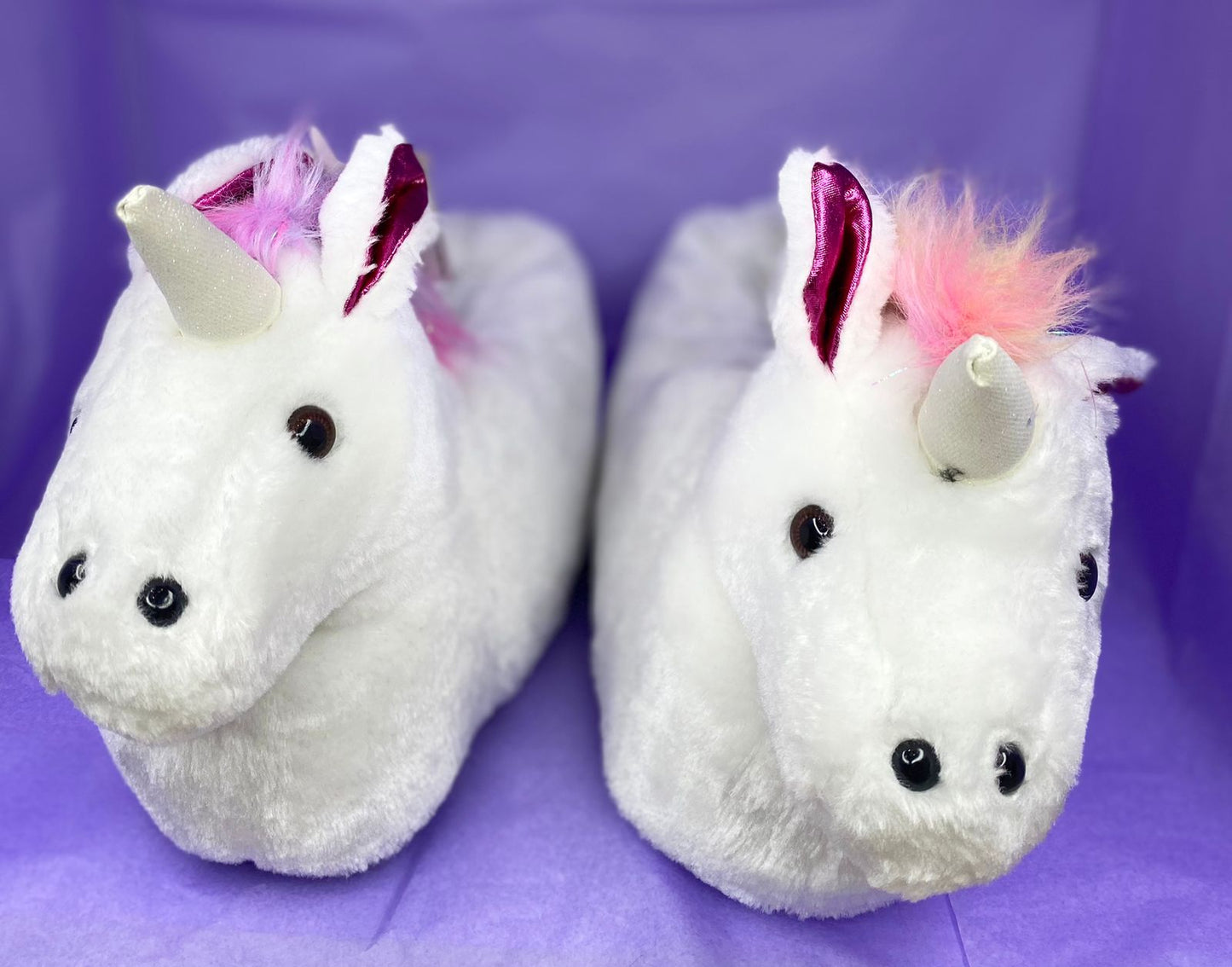 Babuchas Unicornio Blanco
