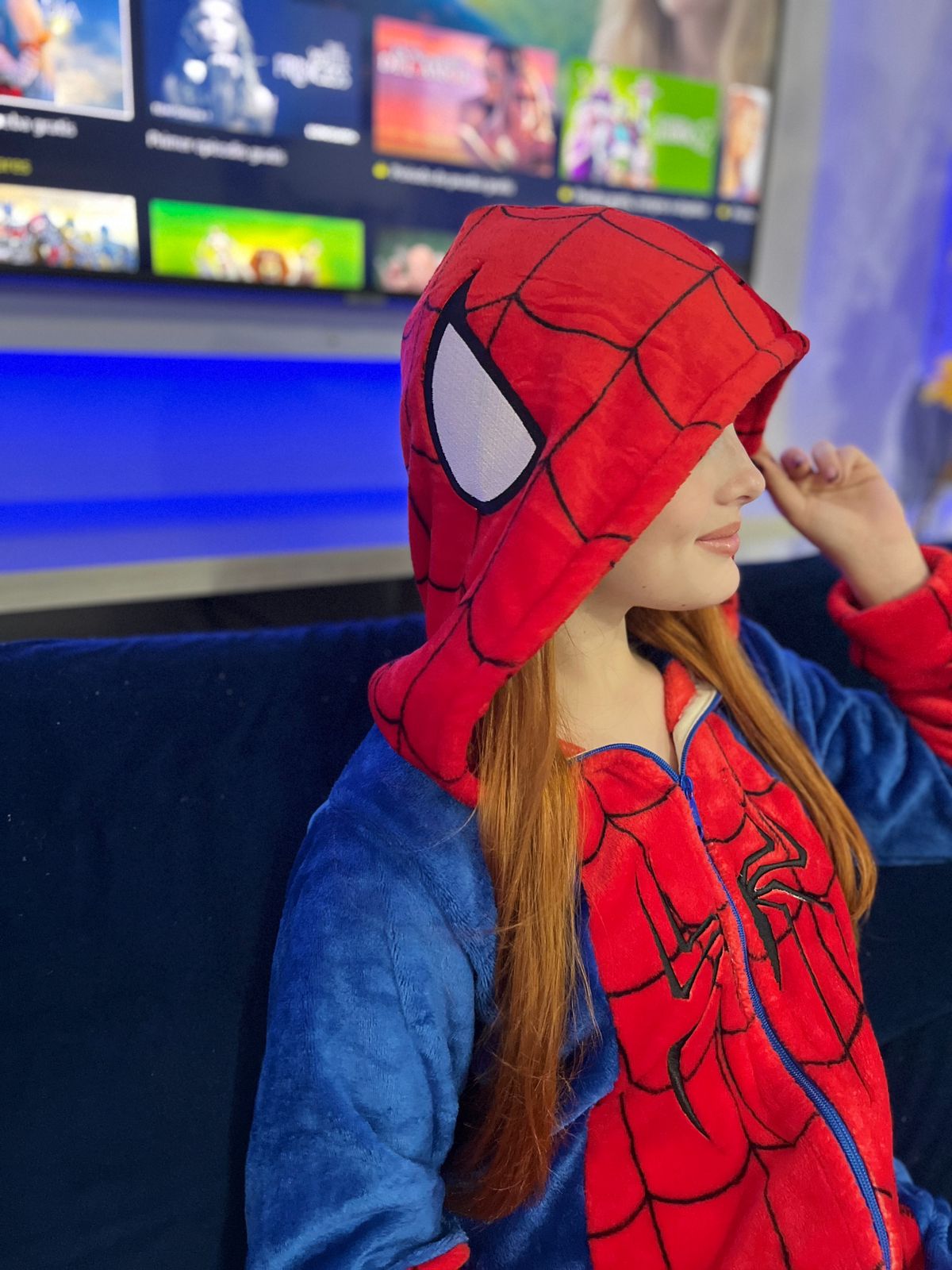 Pijama temática Spiderman