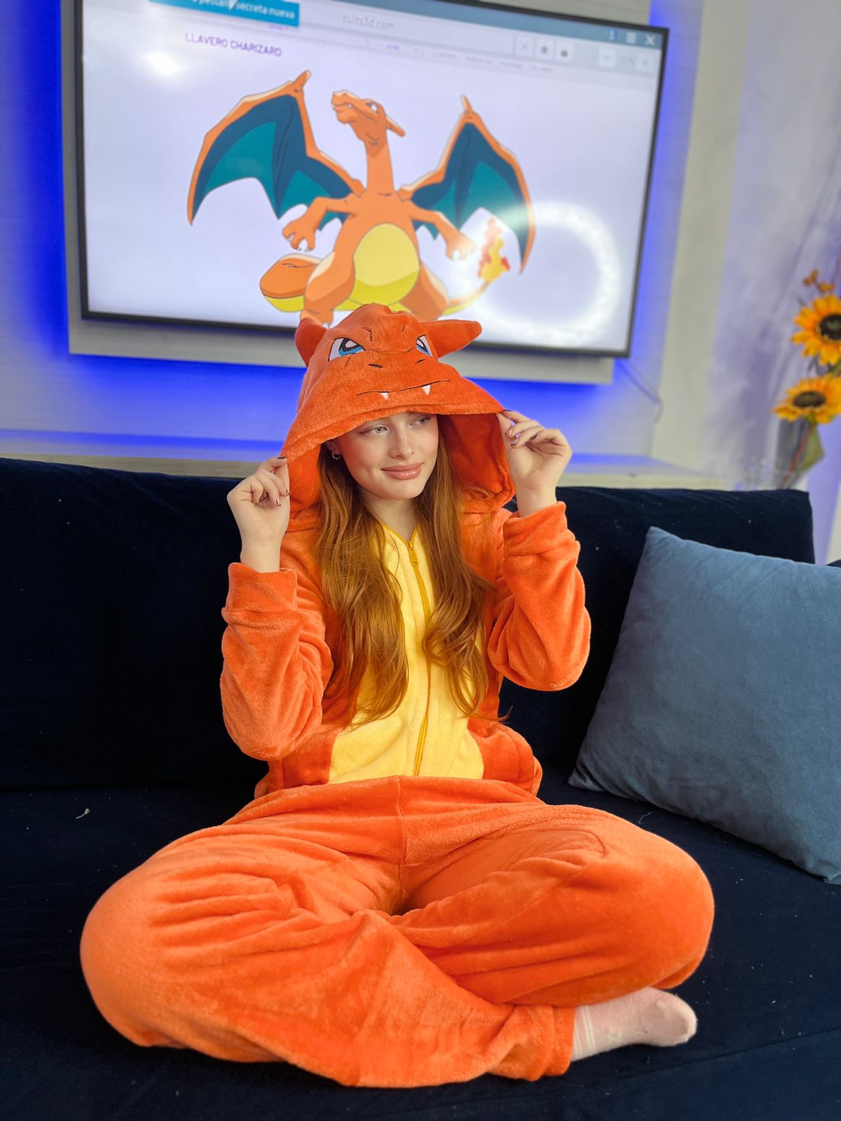 Pijama temática Charizard