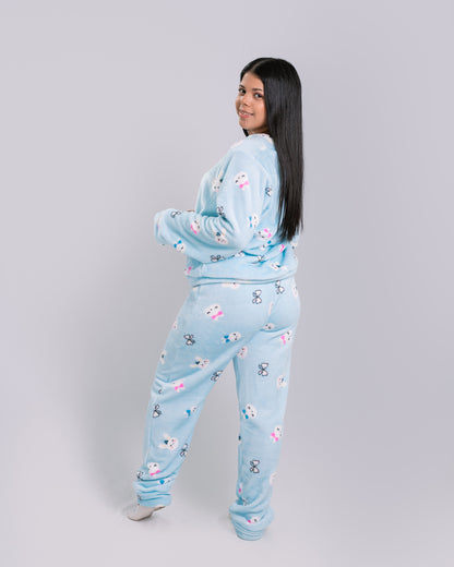 Pijama temática de dos piezas Conejitos