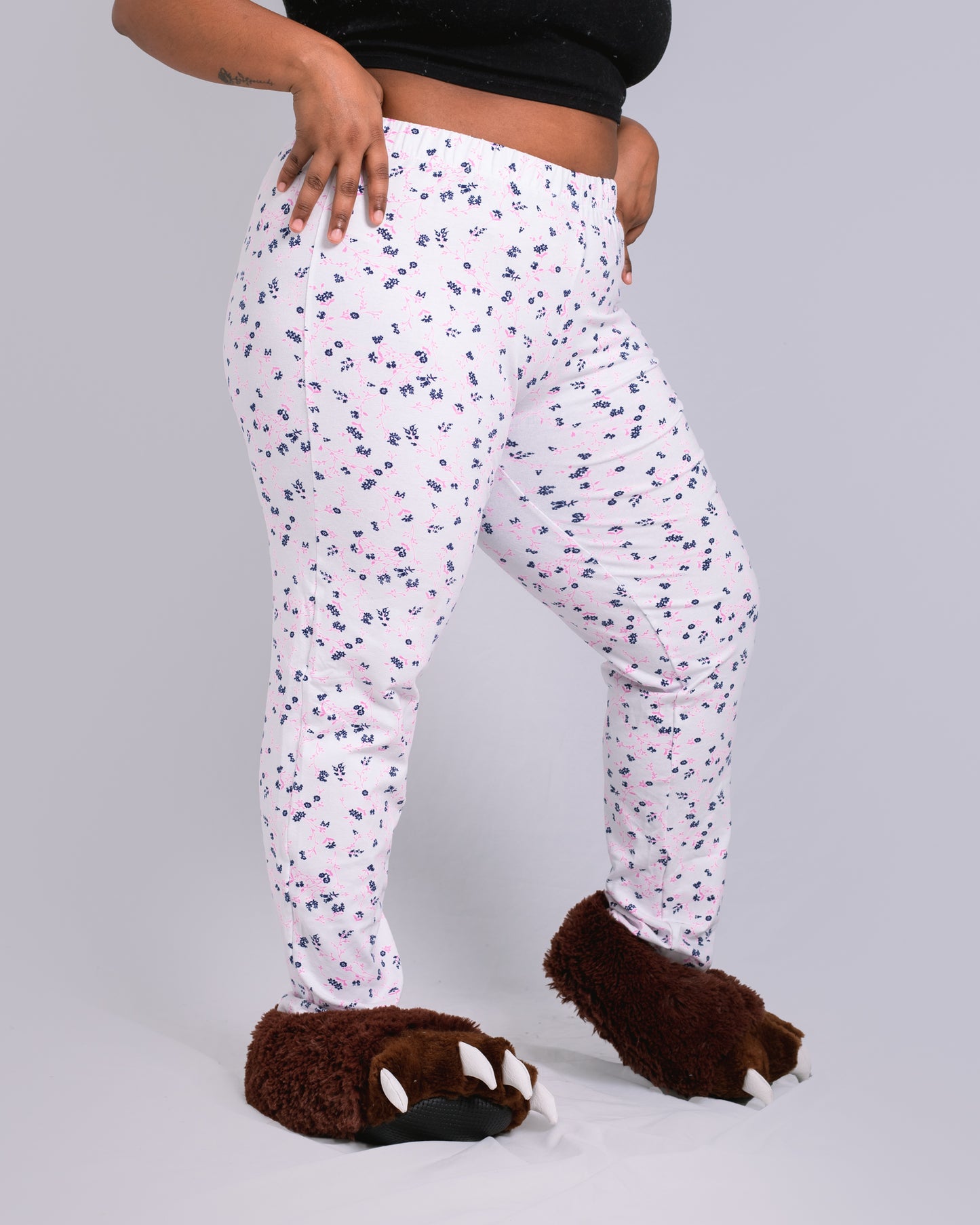 Pantalón de pijama temática Flores