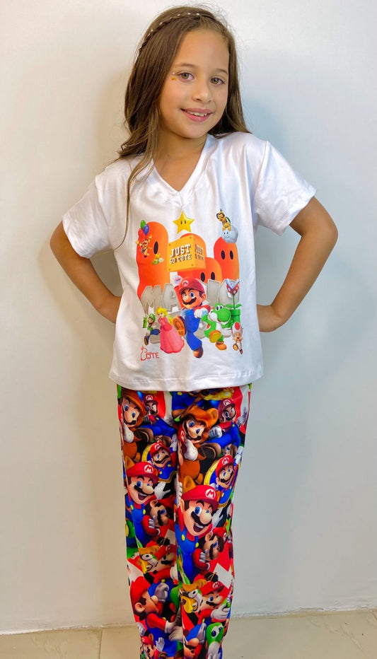 Conjunto Mario Bros Kids